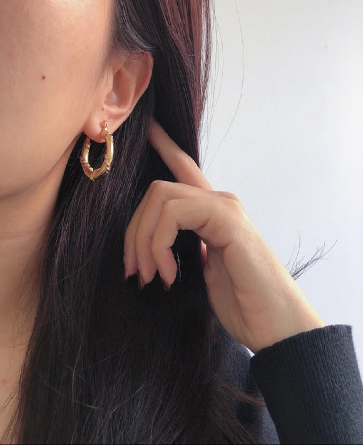 18K GOLD Vintage Twist Hoop Earrings Stainless Steel Spiral Earrings Minimalist Boho Earrings Unisex Hoops WATERPROOF jewelery