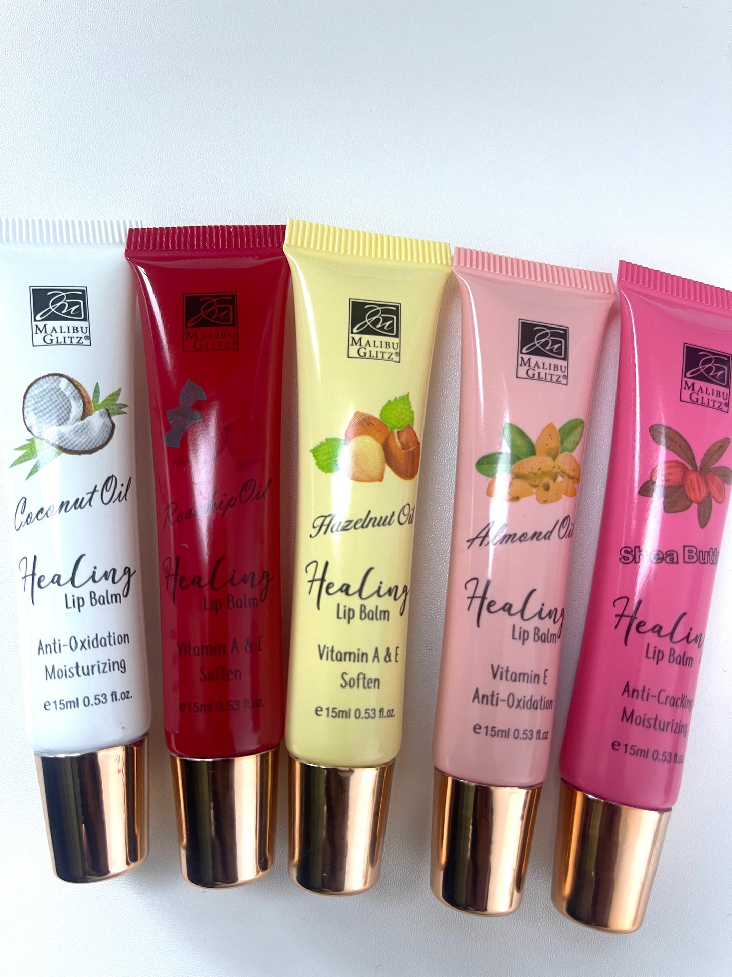 Malibu Glitz Healing Lip Oils