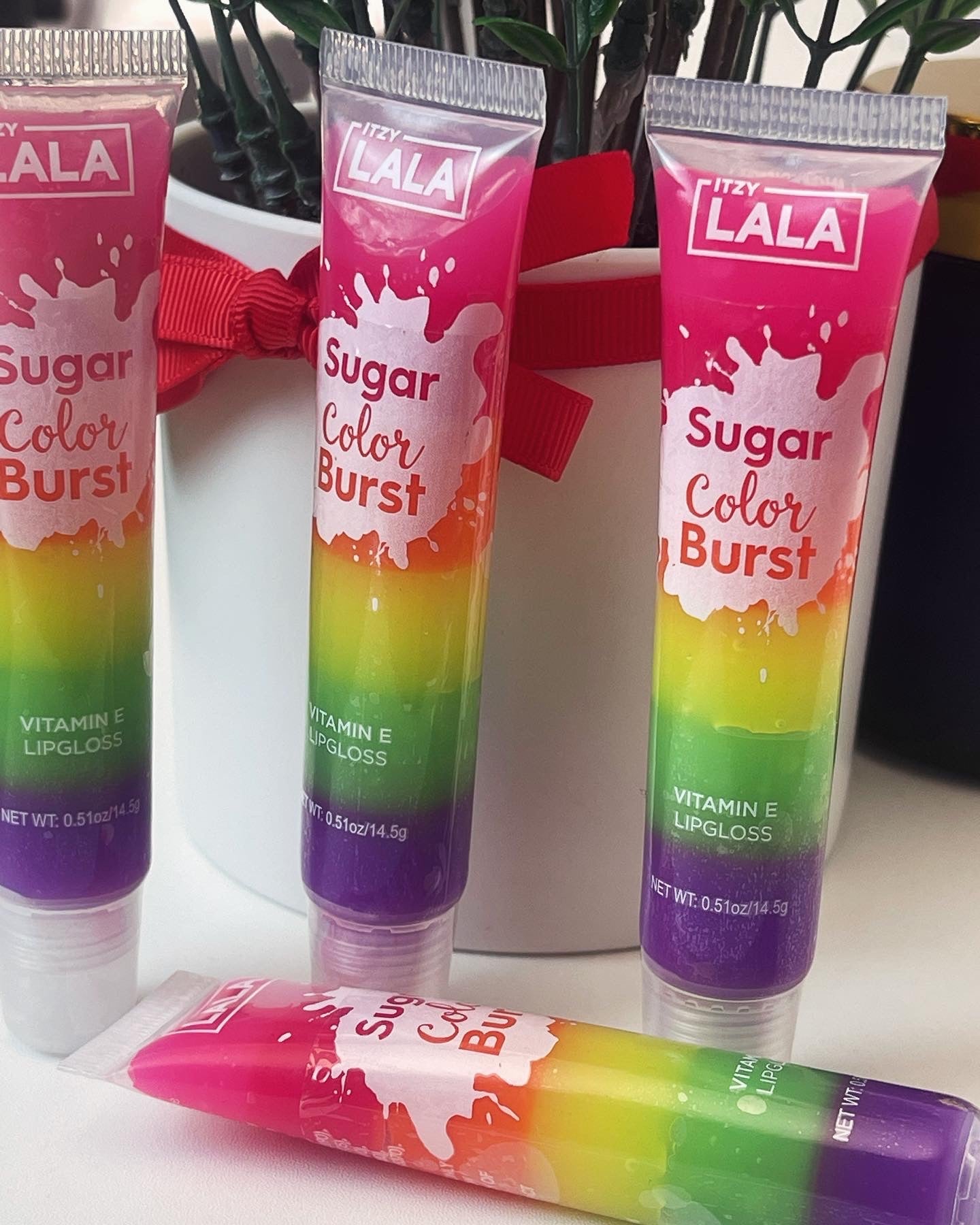 Itzy Lala sugar color burst lipgloss